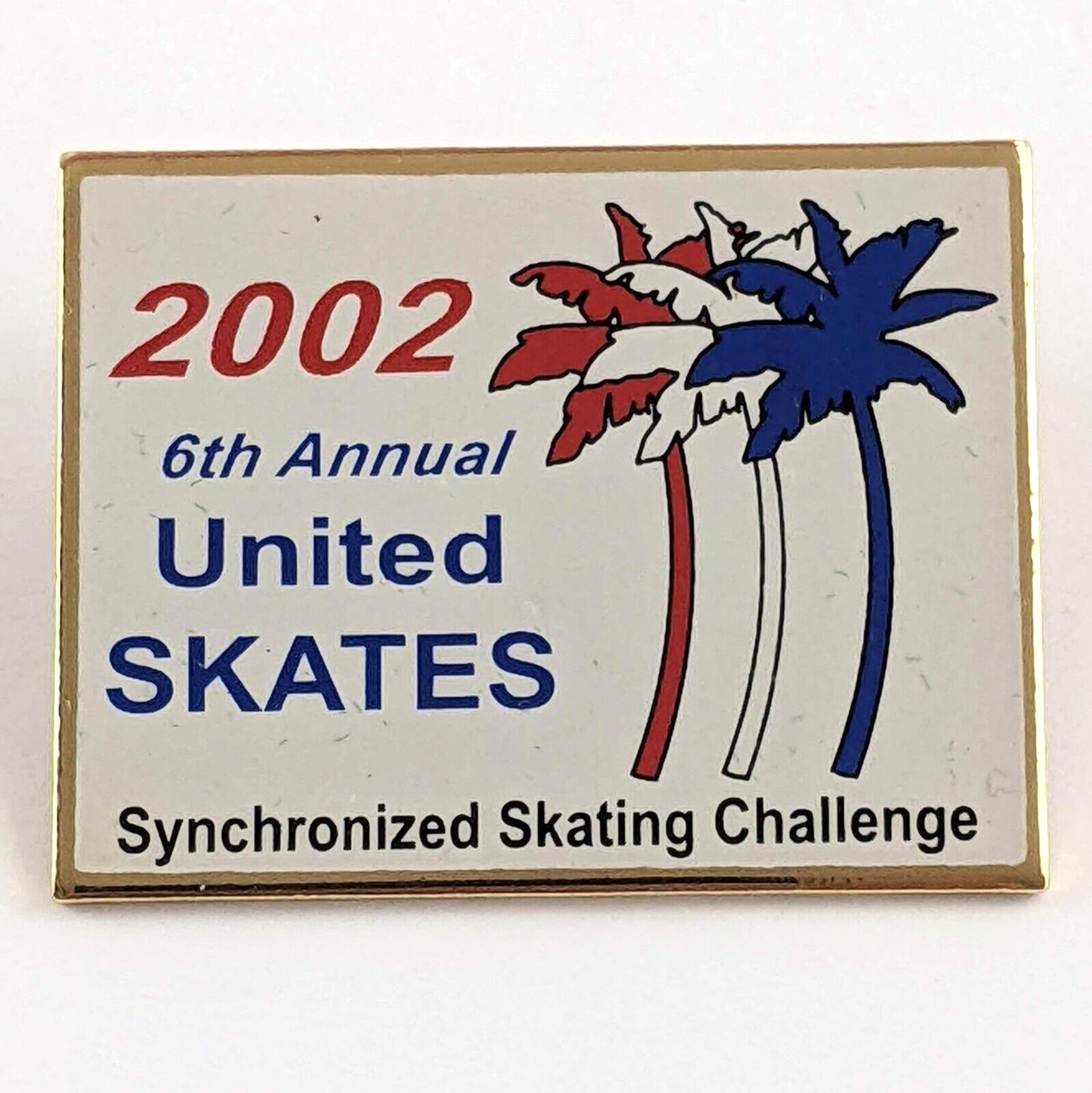 2002 United Skates Synchronized Skating Challenge Pin