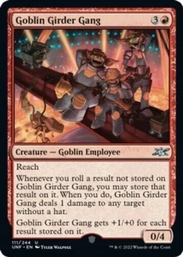 Magic The Gathering - Goblin Girder Gang (Foil) #111