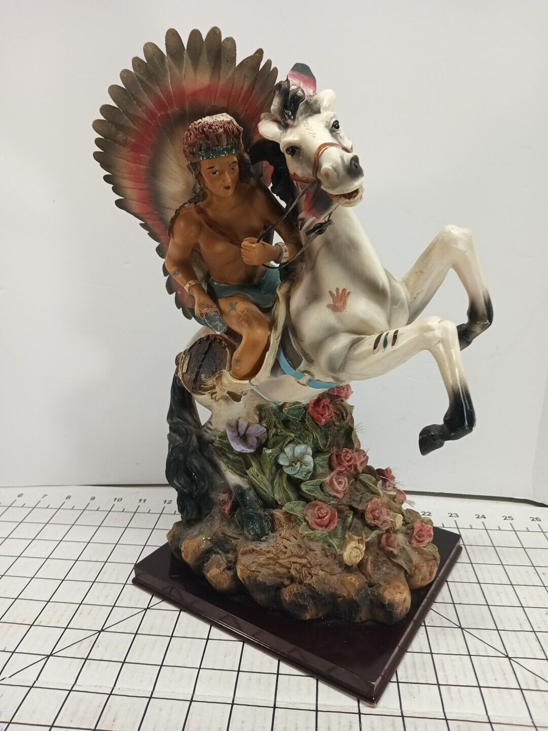 Chambord Collection Eleco Horse Native American Indian