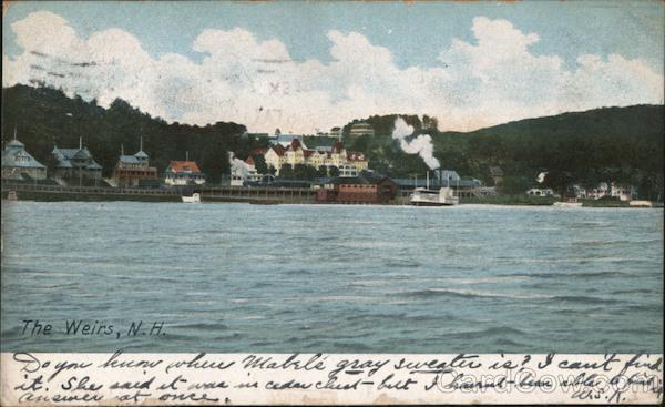 1905 Weirs Beach,NH The Weirs Leighton Belknap County New Hampshire Postcard
