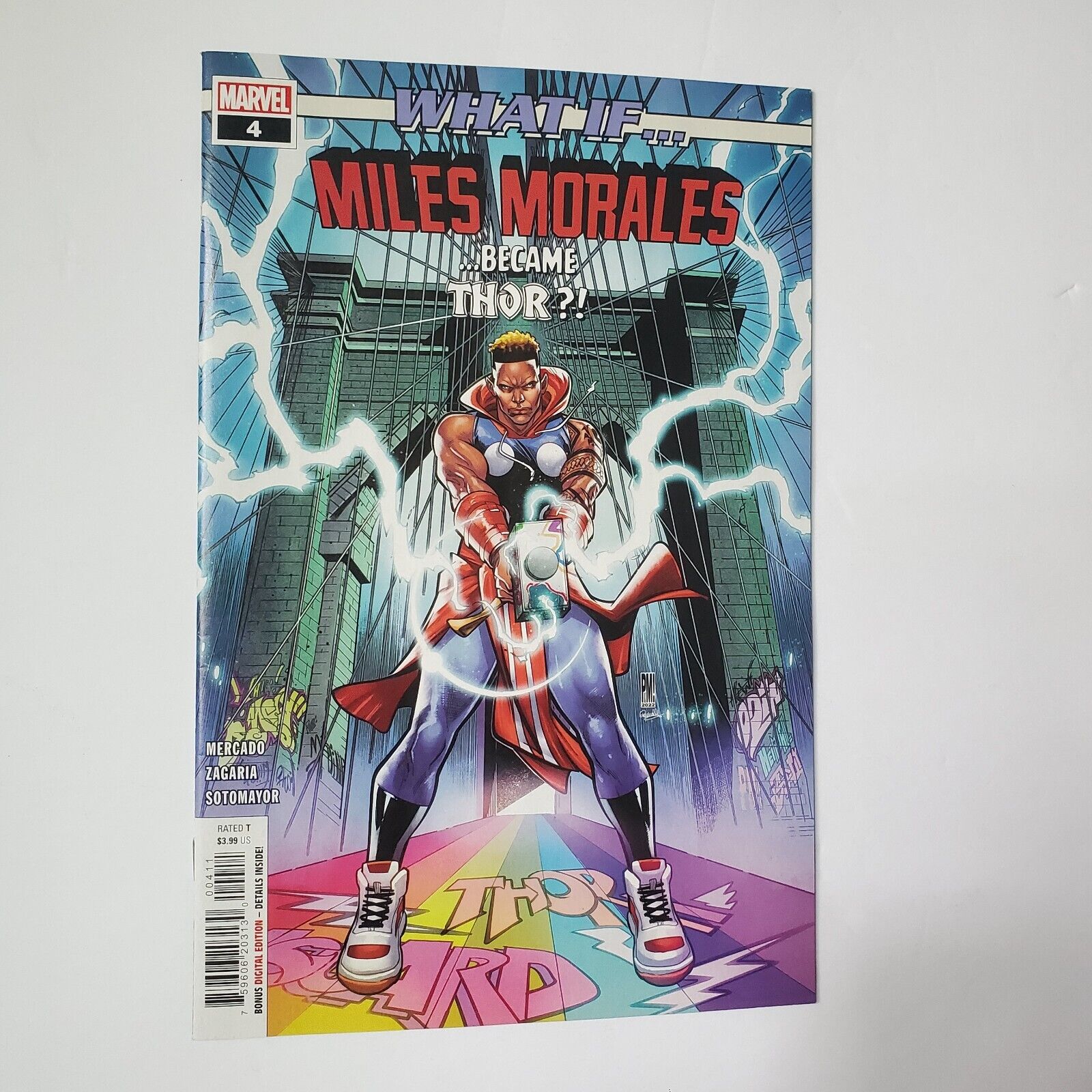 What If Miles Morales #4 Became Thor (2022) 