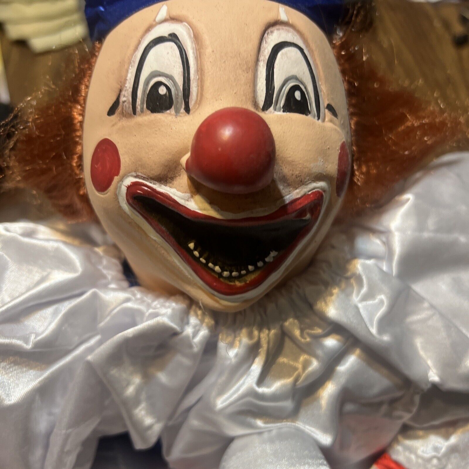 Poltergeist Clown Doll Creepy Clown Plush Toys Soft Stuffed doll halloween Gift