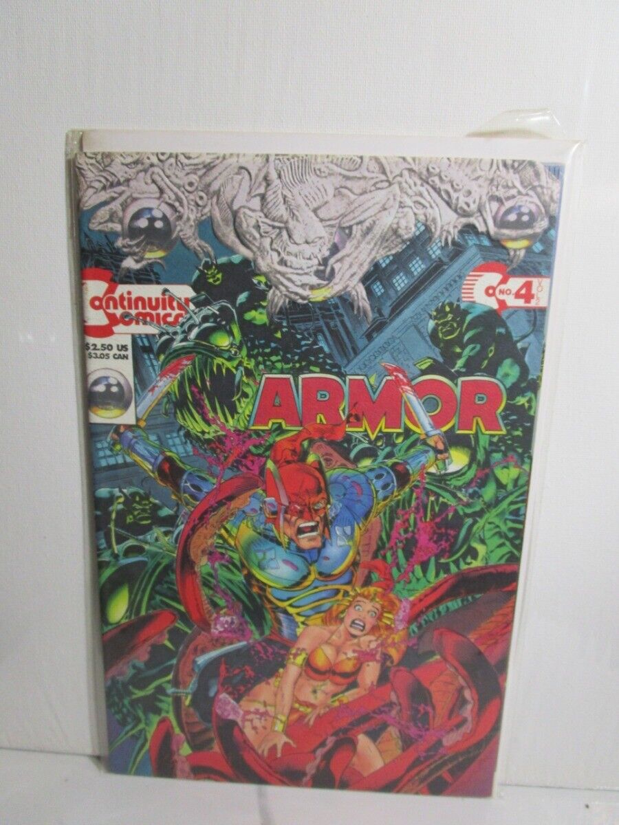 1993 Continuity Comics Armor #4-