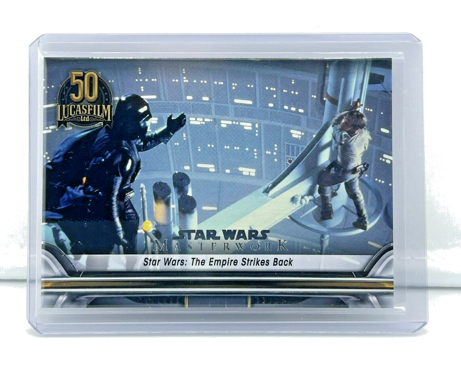 2021 Topps Star Wars Masterwork Lucasfilm 50th #LFA-3 Rainbow Foil /299