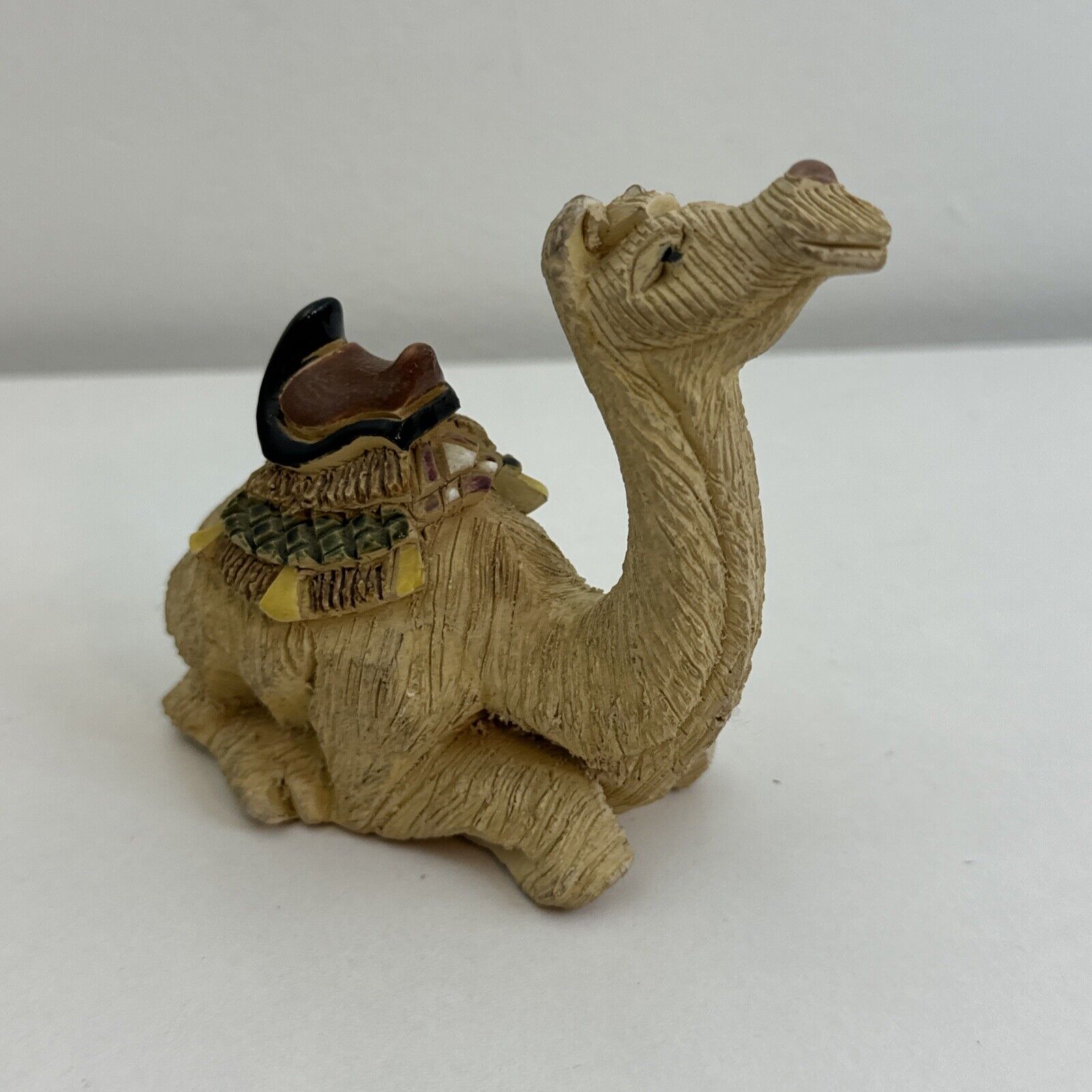 Camel Figurine Artisania Riconda DeRosa Art Pottery Uruguay 4 in. Artist Signed