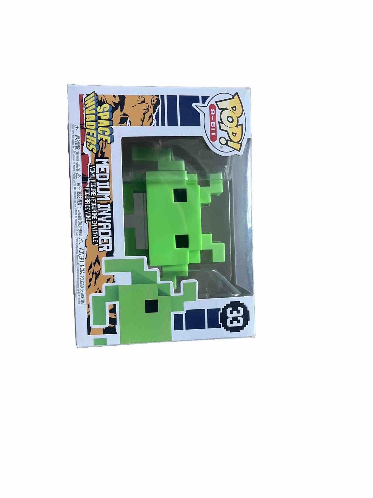 Funko Pop 8-Bit: Space Invaders - Medium Invader - (Green) #33