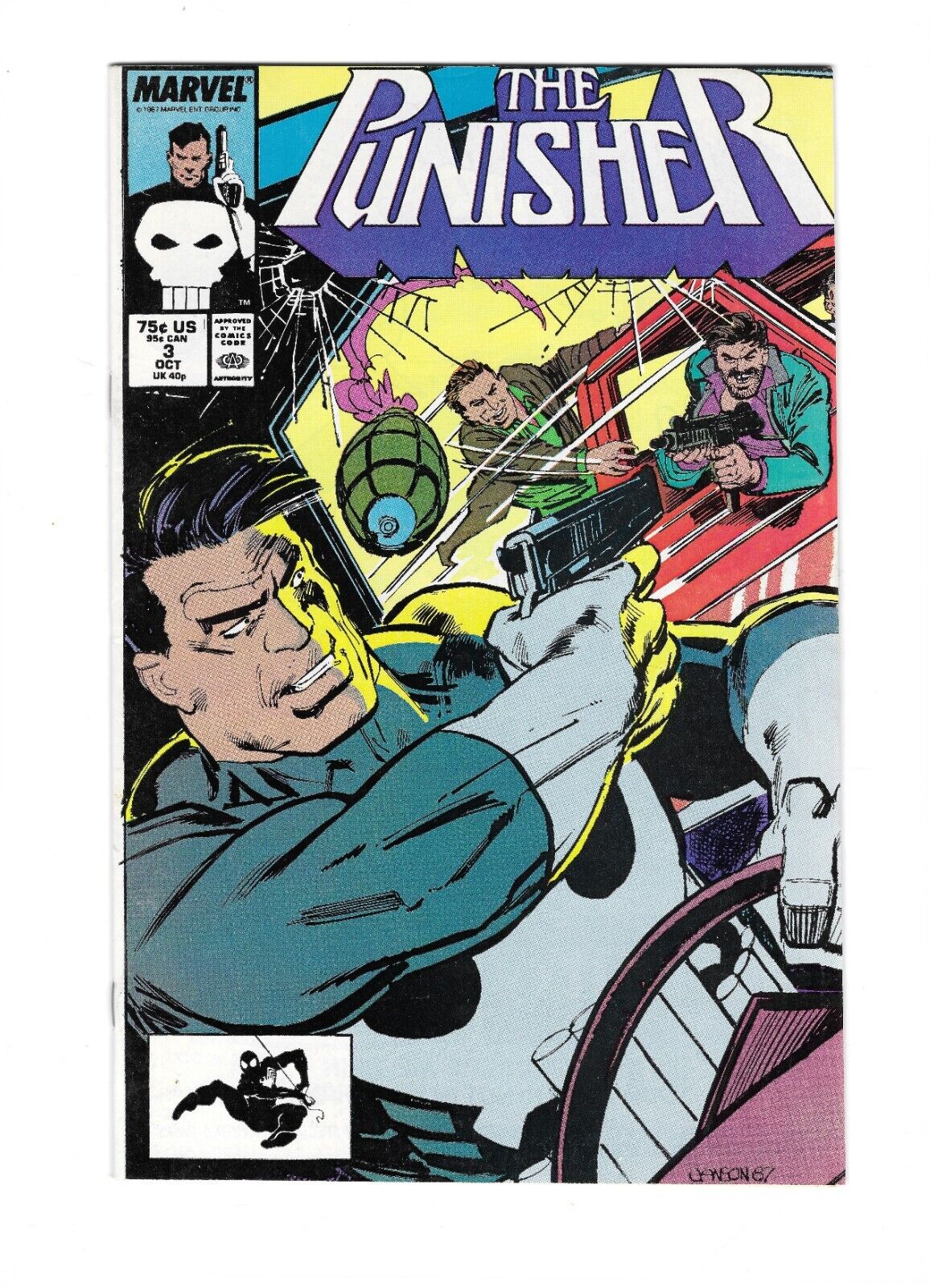 PUNISHER #3 (1987) 1st SOLO SERIES