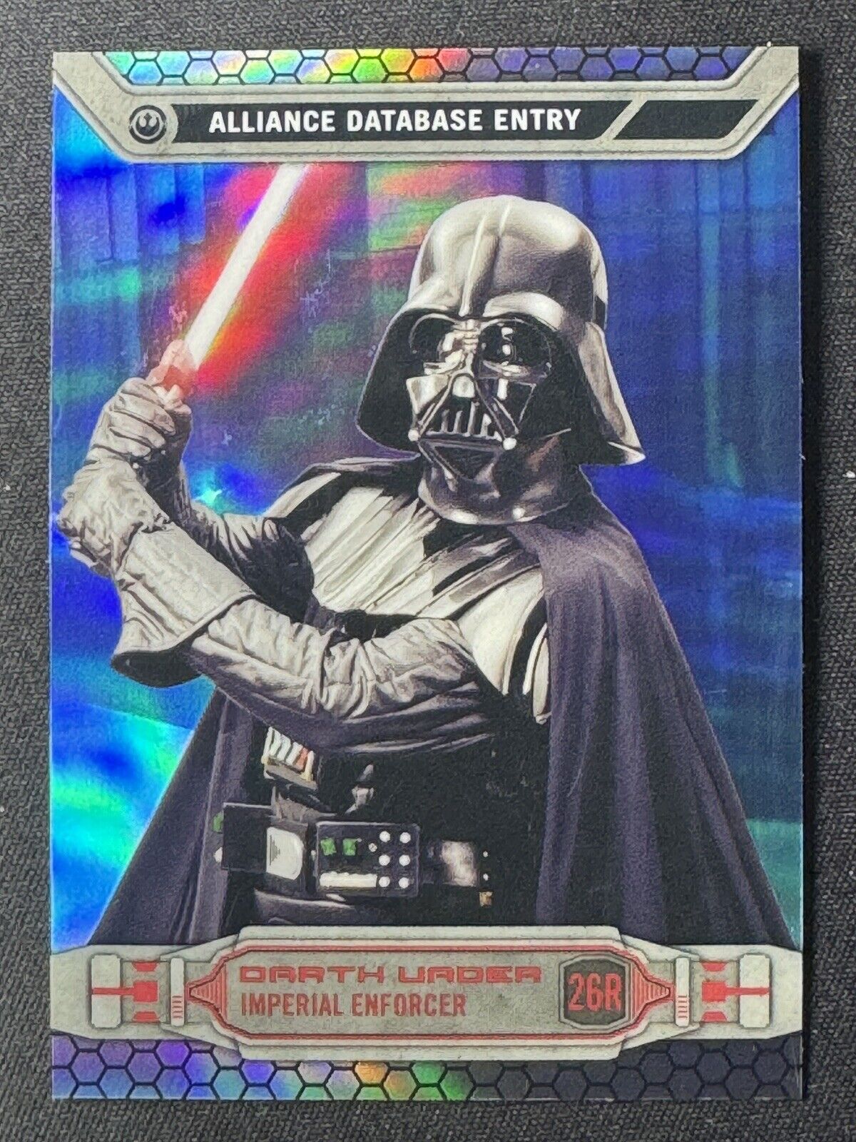 DARTH VADER 2014 Topps STAR WARS Chrome Perspectives  REFRACTOR #26R Rare *Read*