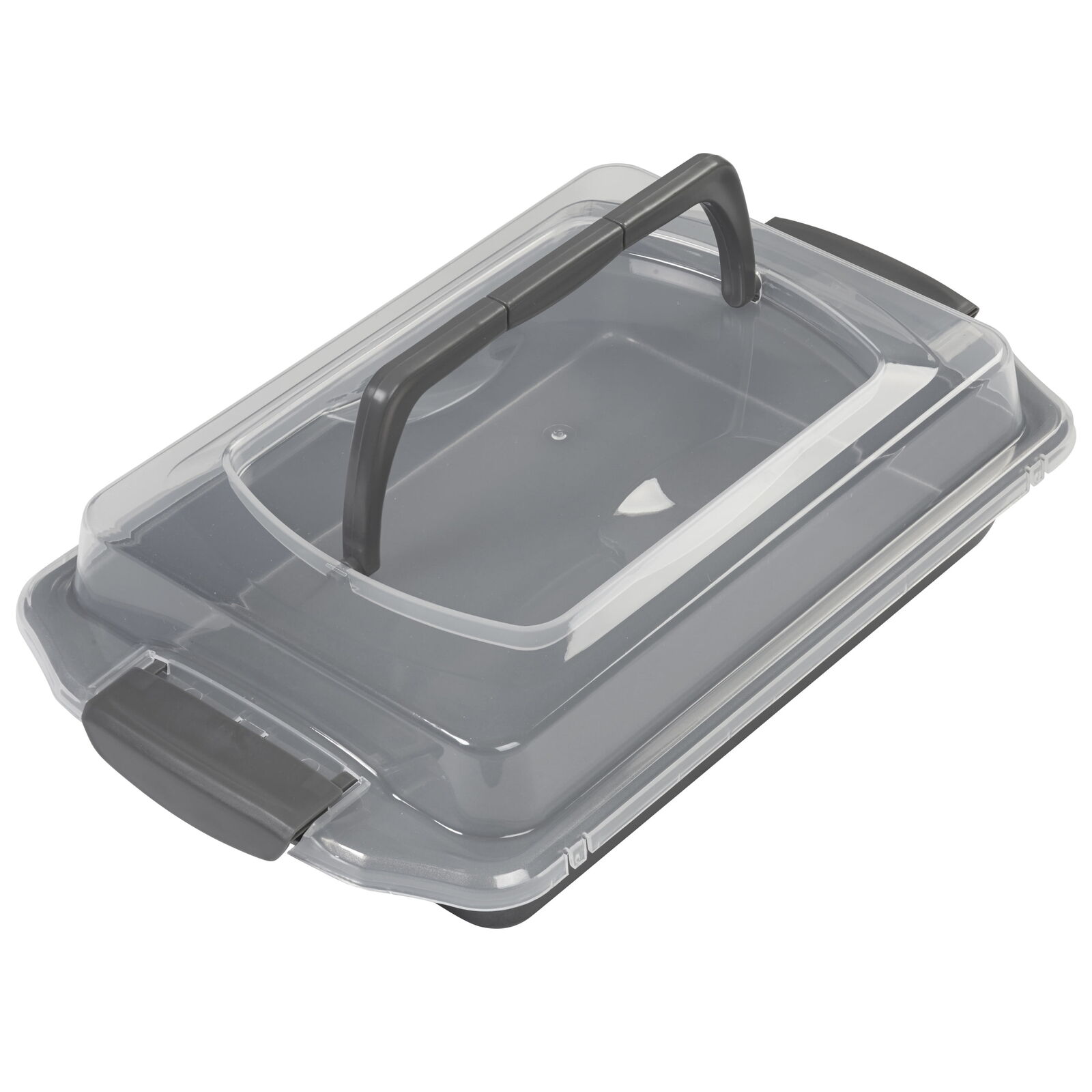 Wilton Bake It Better Steel Non-Stick Oblong Cake Pan with Lid