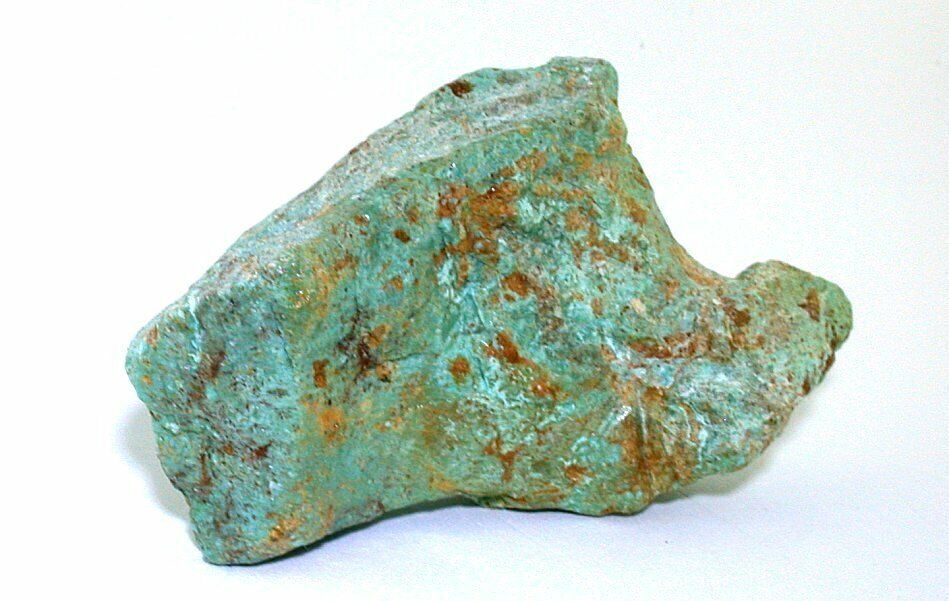 107 Gram 3.44 Ounce Stabilized Green Blue Turquoise Slab Cabochon Rough CS144OTH
