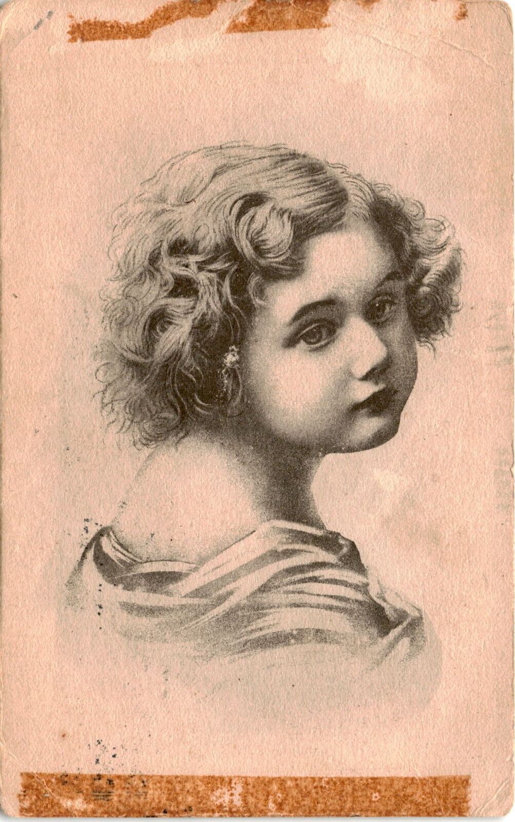 1900s Hutchinson Kansas Portrait Postcard