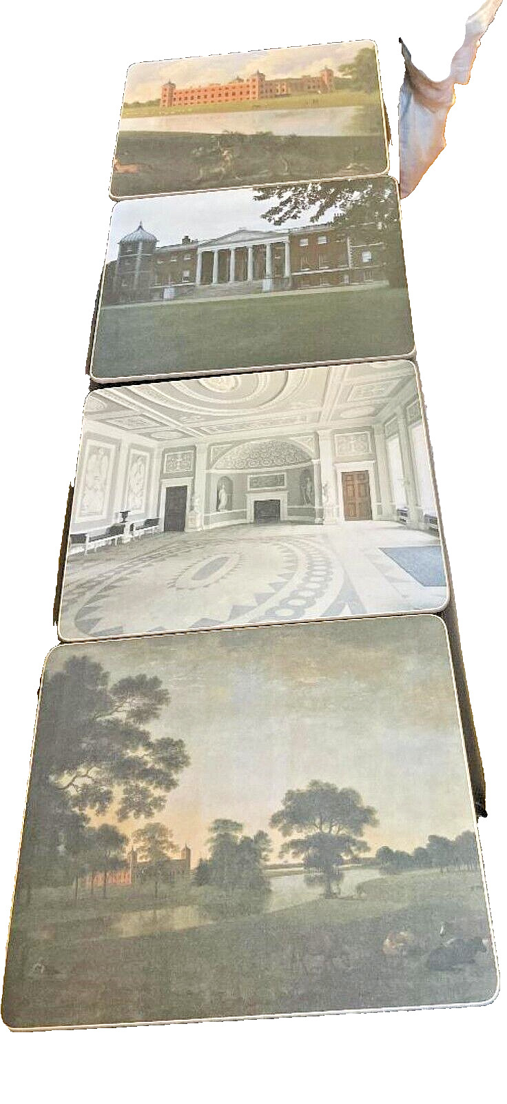 Lady Clare Classic New 2 Sets of 4 (8)  Matching Placemats in Original Boxes