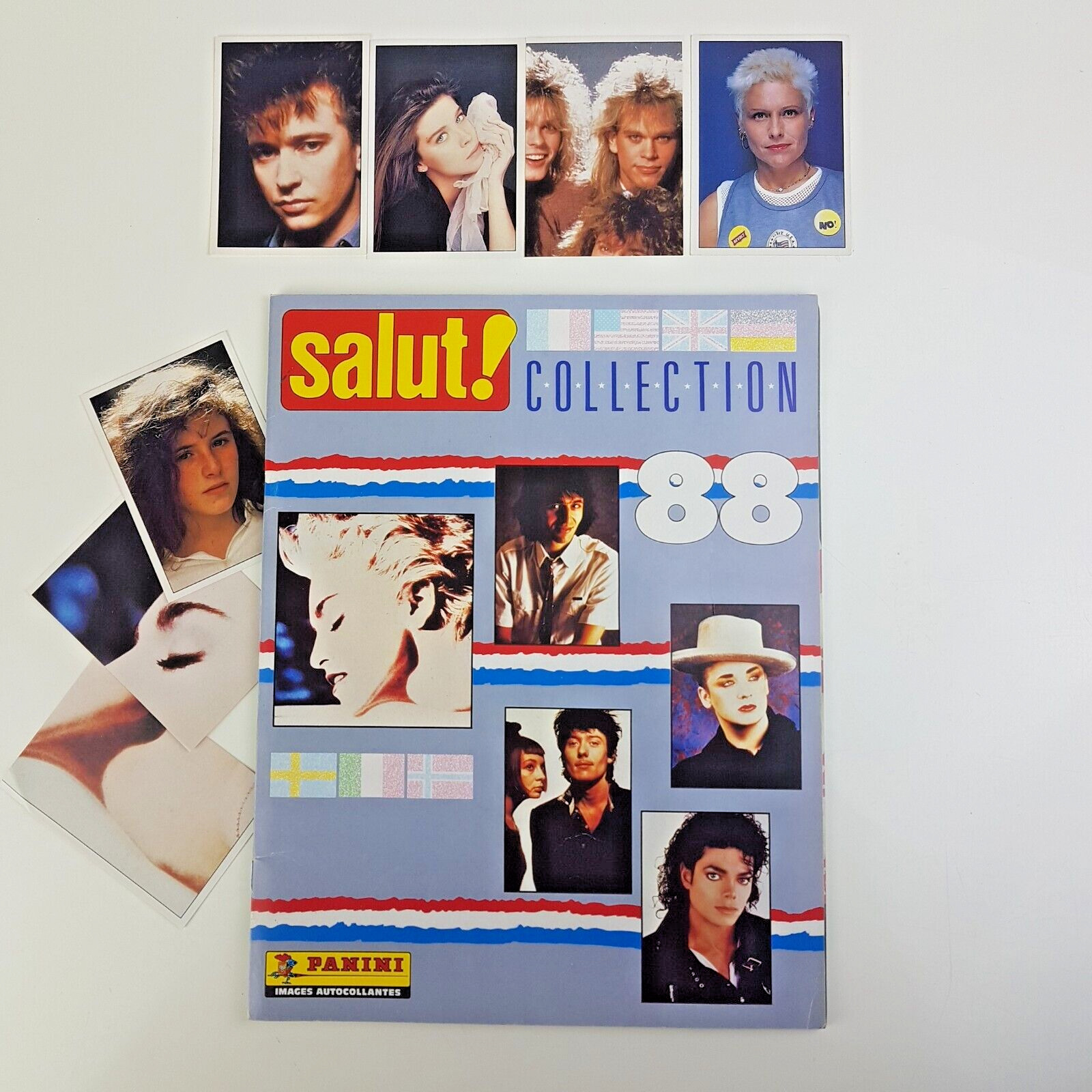 Salut Sandwiches 1988 Collection 88 Album Images Stickers Incomplete TBE