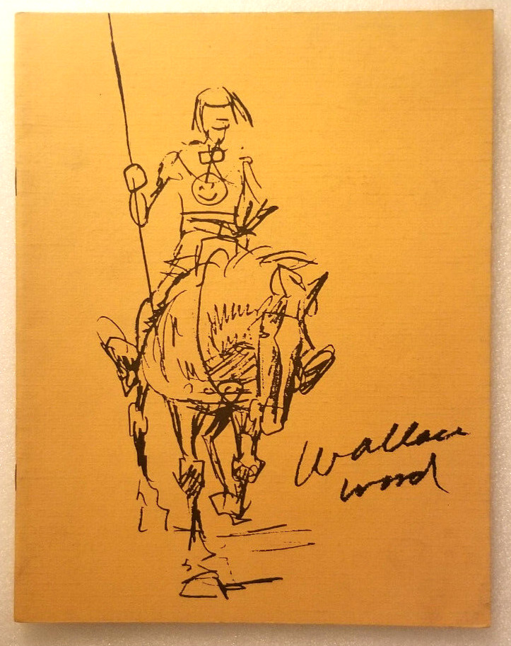 WALLACE WOOD SKETCHBOOK 1980 (VF+)  RARE VINTAGE CLASSIC FINE CONDITION
