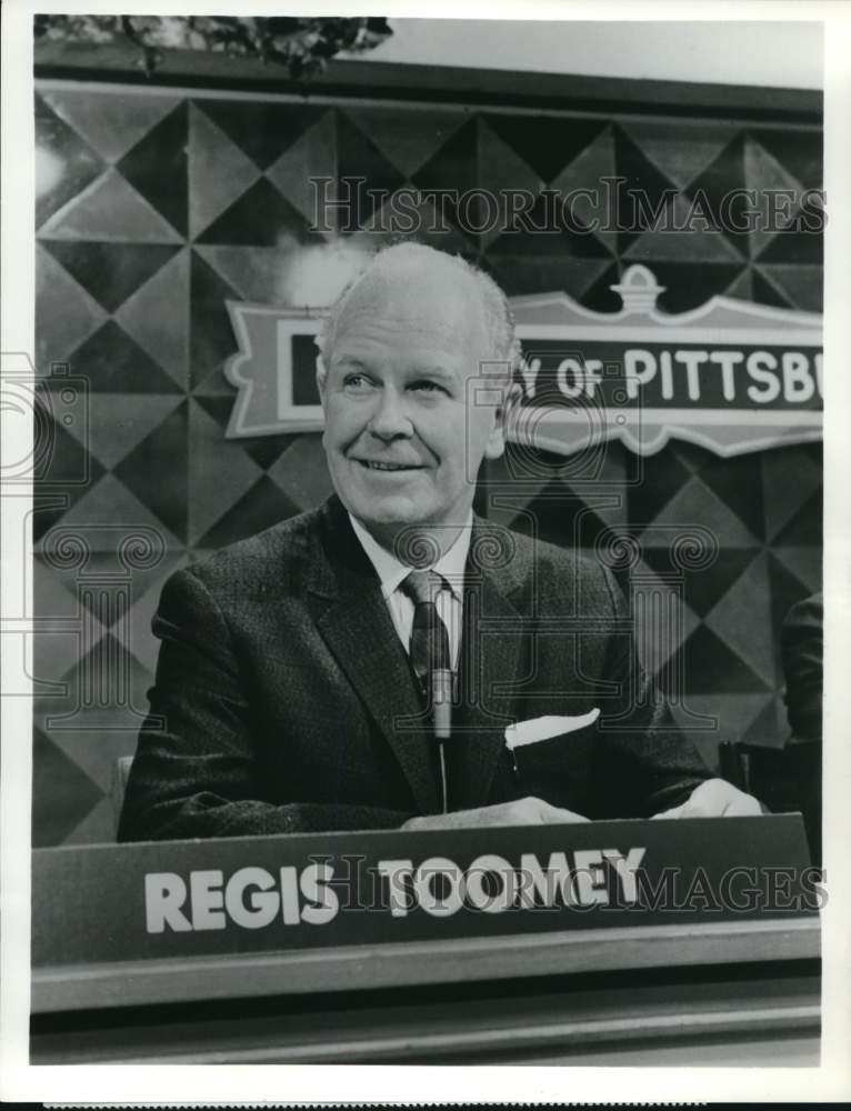 1963 Press Photo Actor Regis Toomey on \