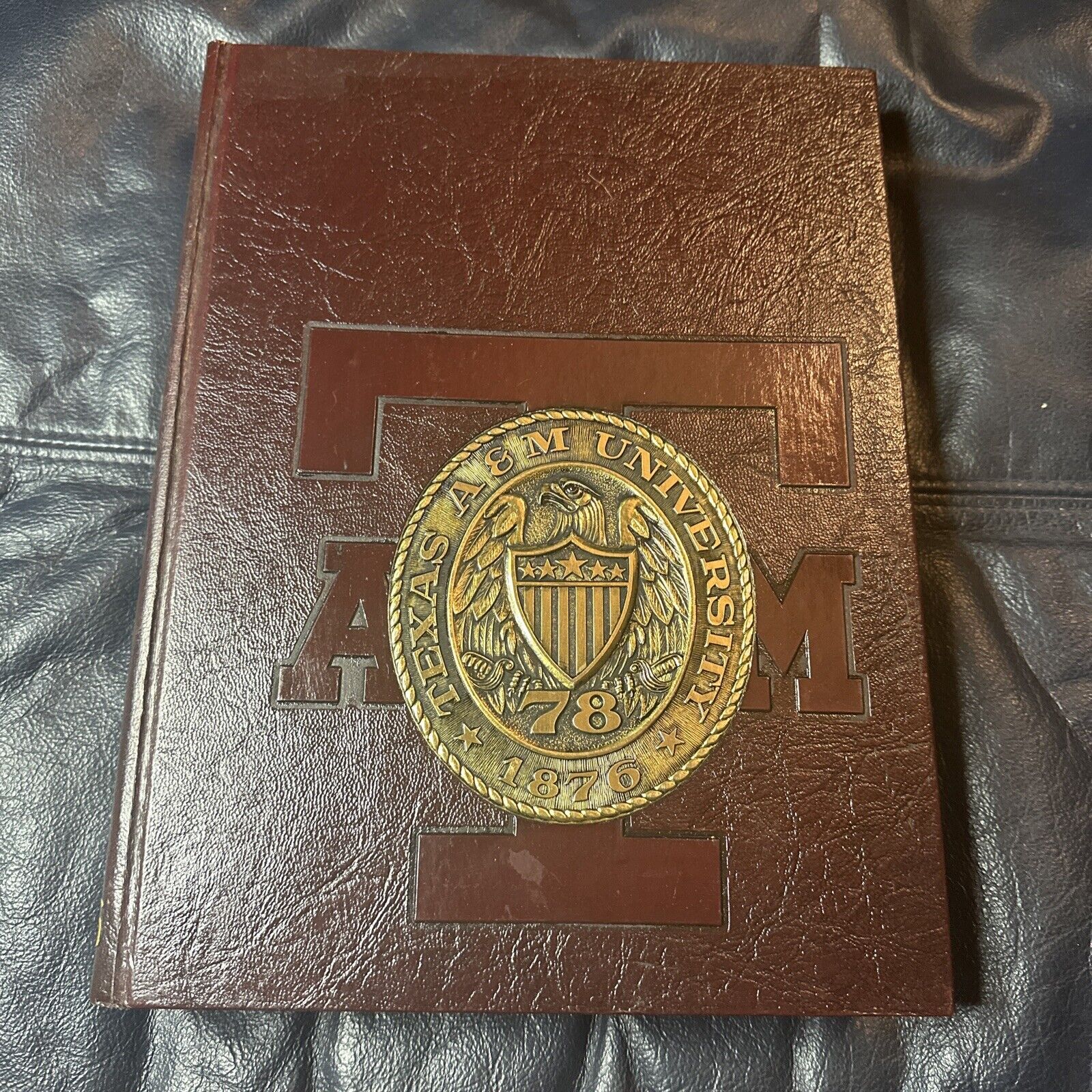 Vintage Texas A&M University Yearbook Vol 76 1978