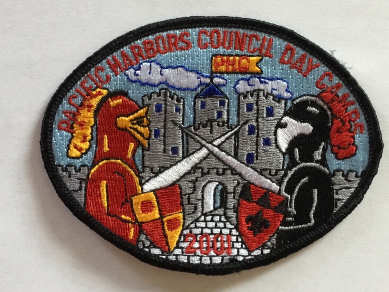2001 Pacific Harbors Council Day Camp patch