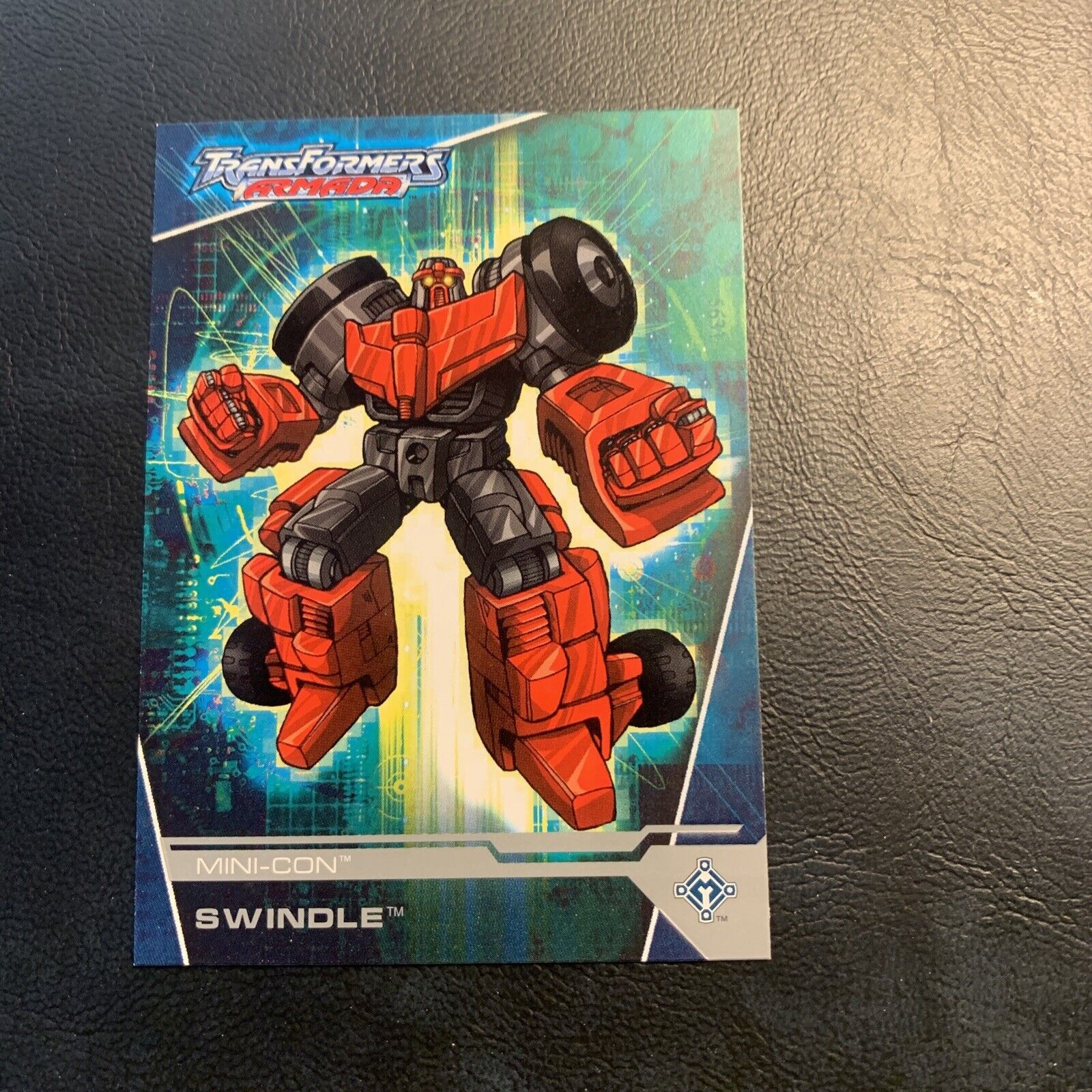 #40 swindle mini con￼   2003 Fleer Transformers Armada Cb27