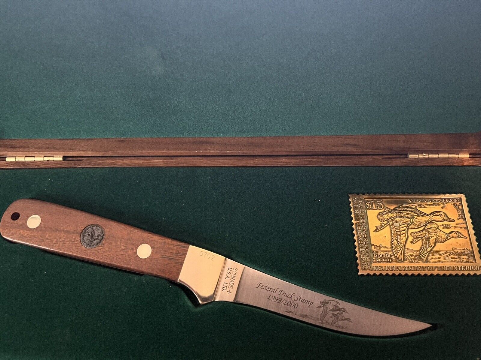 Schrade Cutlery 1999-2000 Federal Duck Stamp Knife