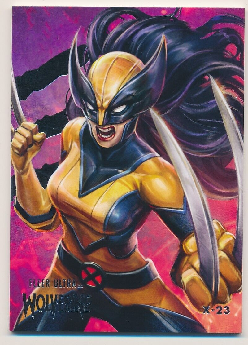 #35 X-23 2023 2024 Marvel Fleer Ultra Wolverine