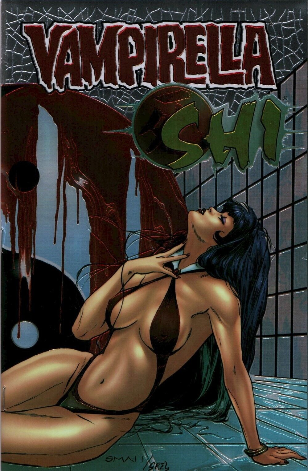 Harris Comics Vampirella Shi #1B (1997) Chromium Cover Unread/Bagged High Grade