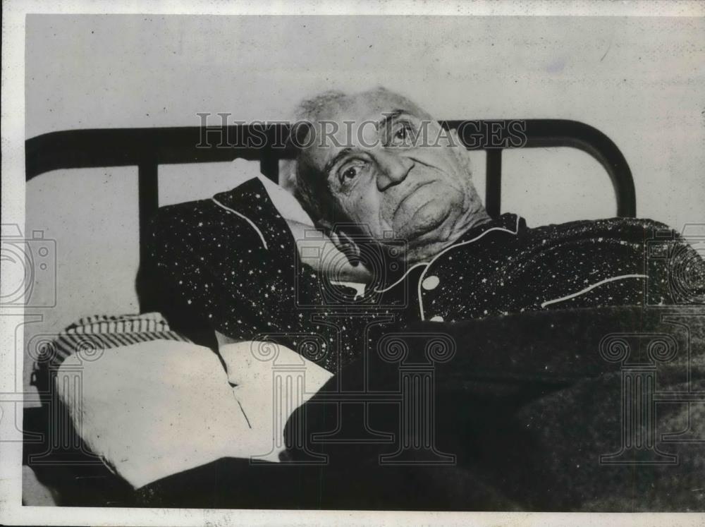 1932 Press Photo George Dale while in jail