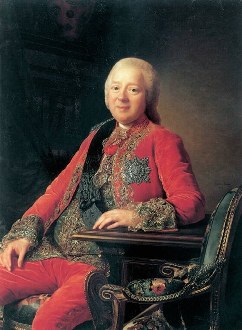 Oil painting Portrait-of-Count-Nikita-Panin-Alexander-Roslin-Oil-Painting
