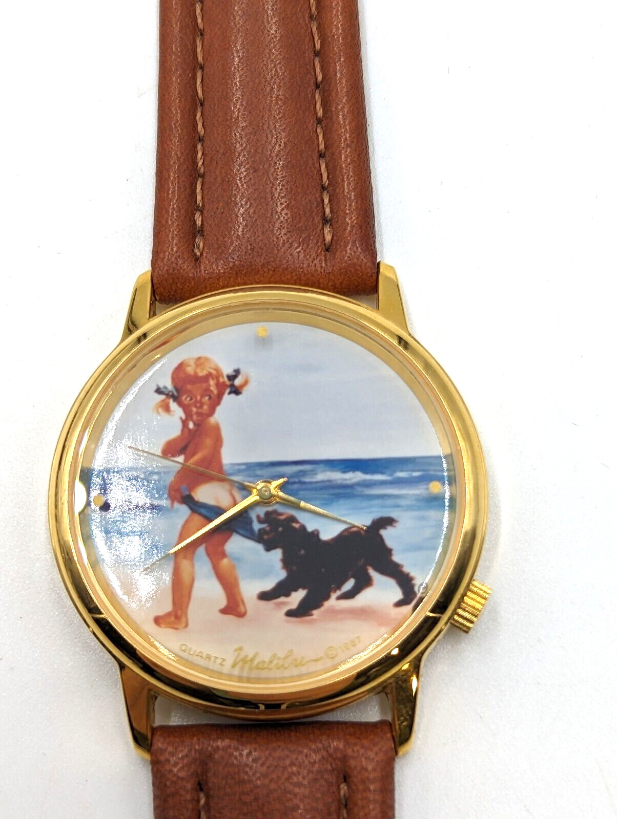 Vintage Coppertone Watch Malibu Watches 1987