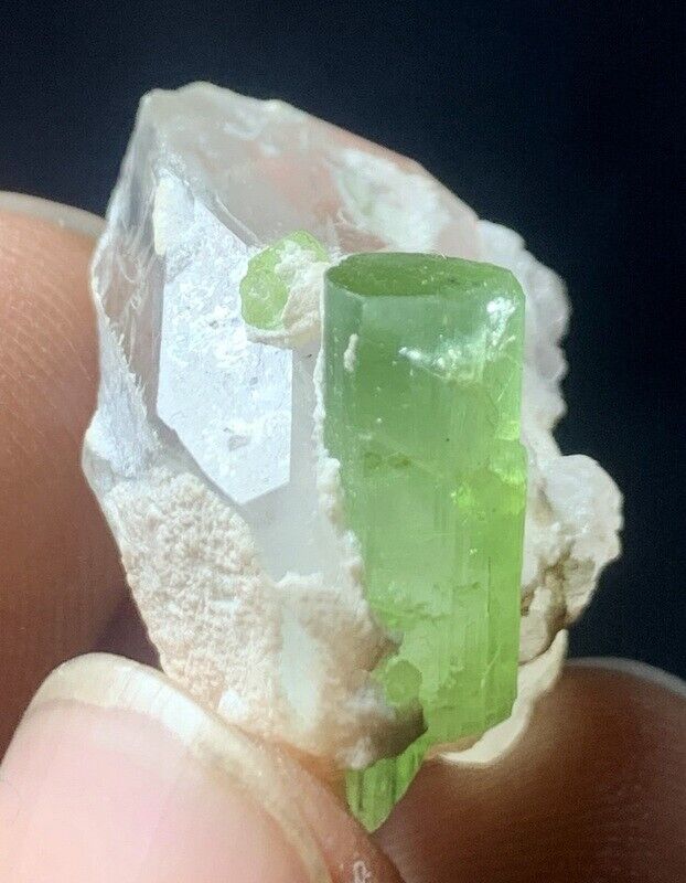 30 Carats Beautiful Tourmaline with quartz Specimen From Afghanistan
