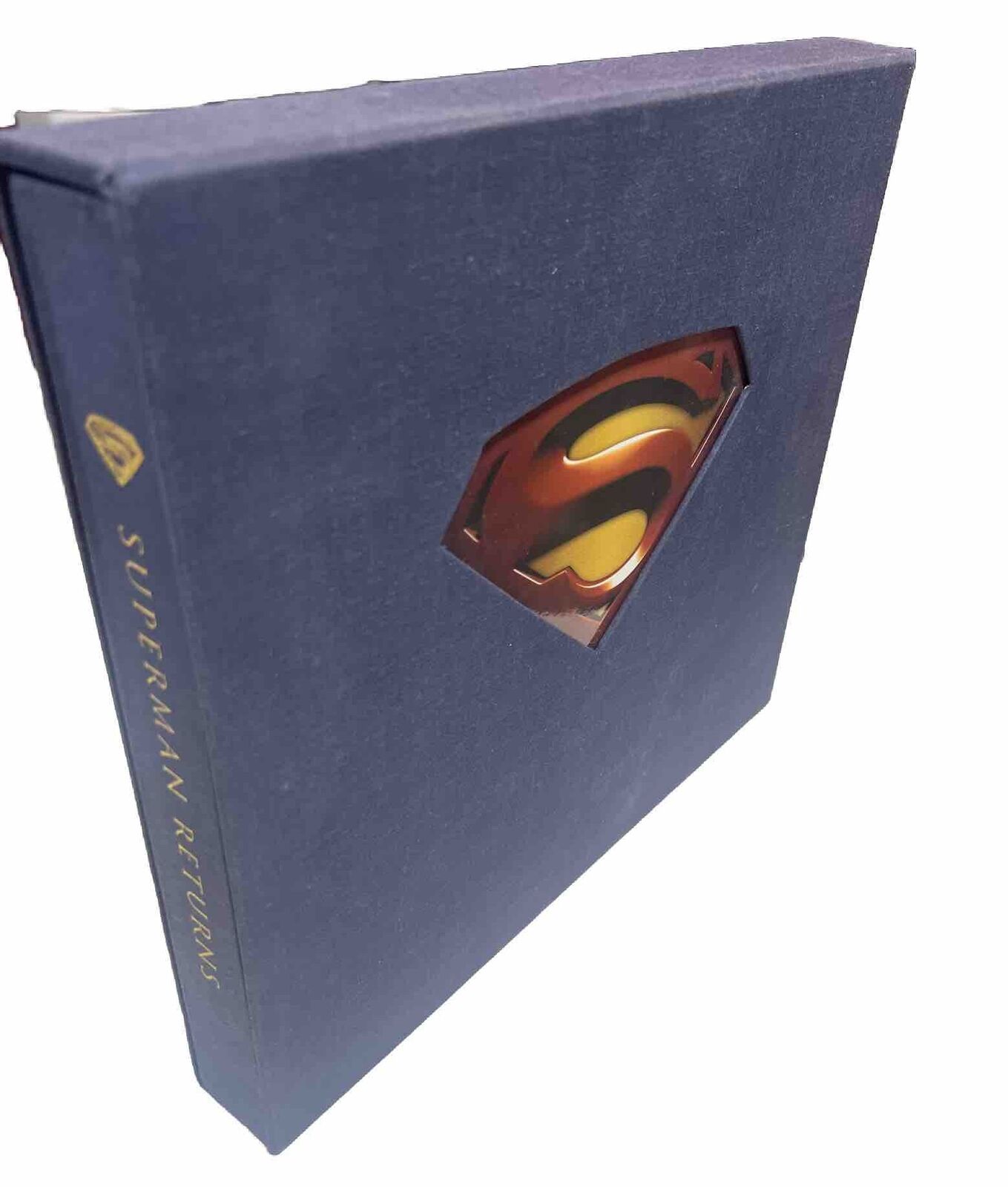 SUPERMAN RETURNS w/slipcover Giant  Photo hardcover book David James  2006