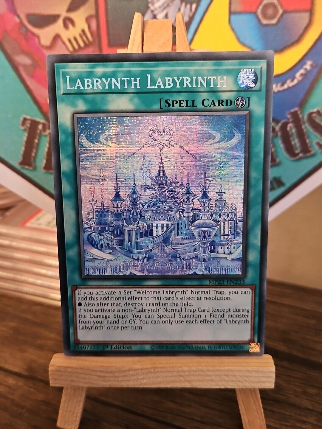 MP23-EN233 Labrynth Labyrinth Prismatic Secret Rare 1st Edition YuGiOh Card