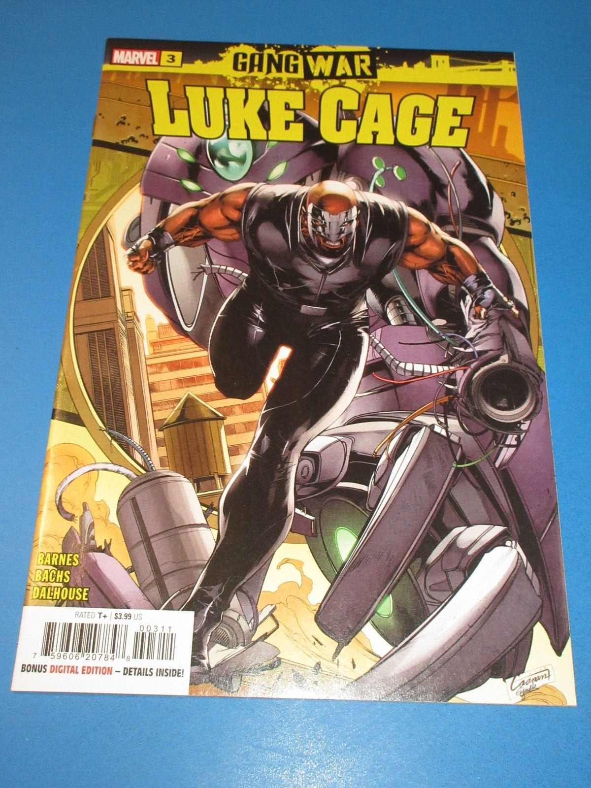 Luke Cage Gang War #3 NM Gem Wow