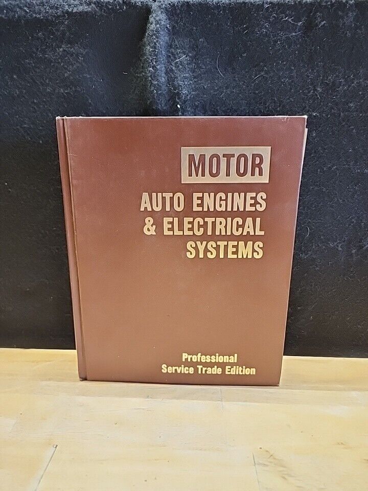 Motor Auto Engines and Electrical Systems Professional Service Trade 7th Edition
