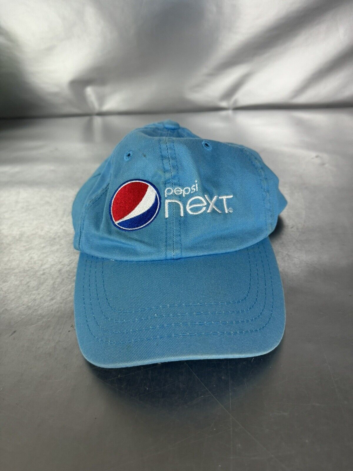 New Pepsi Next Hat Cap Cola Soda Pop Embroidered Adjustable Strap Back Stevia