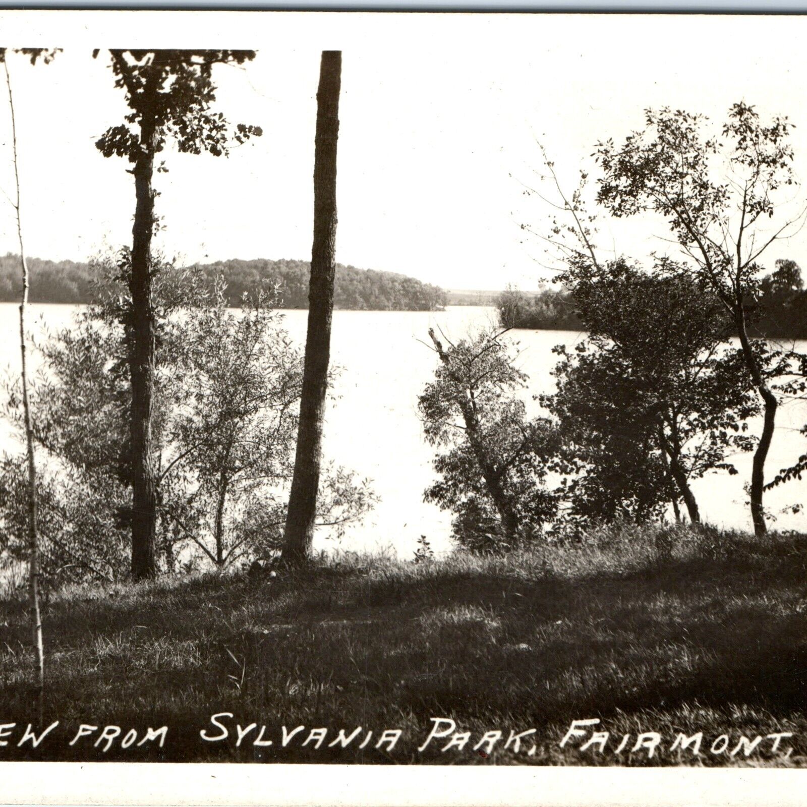 c1910s Fairmont, Minn. Lake Sisseton RPPC Sylvania Park View Real Photo PC A147