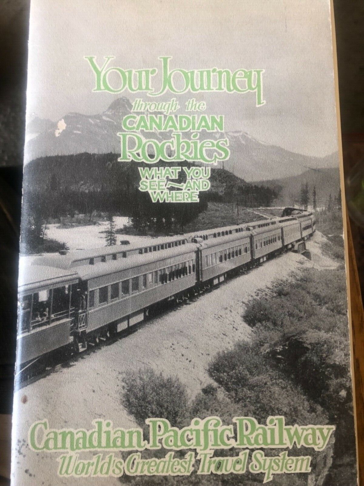 1928 Canadian Pacific Tour 56 Page Book Very Nice