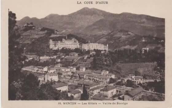 FRANCE -- CHIN -- CPA -- Les Hotels -- Borrigo Valley