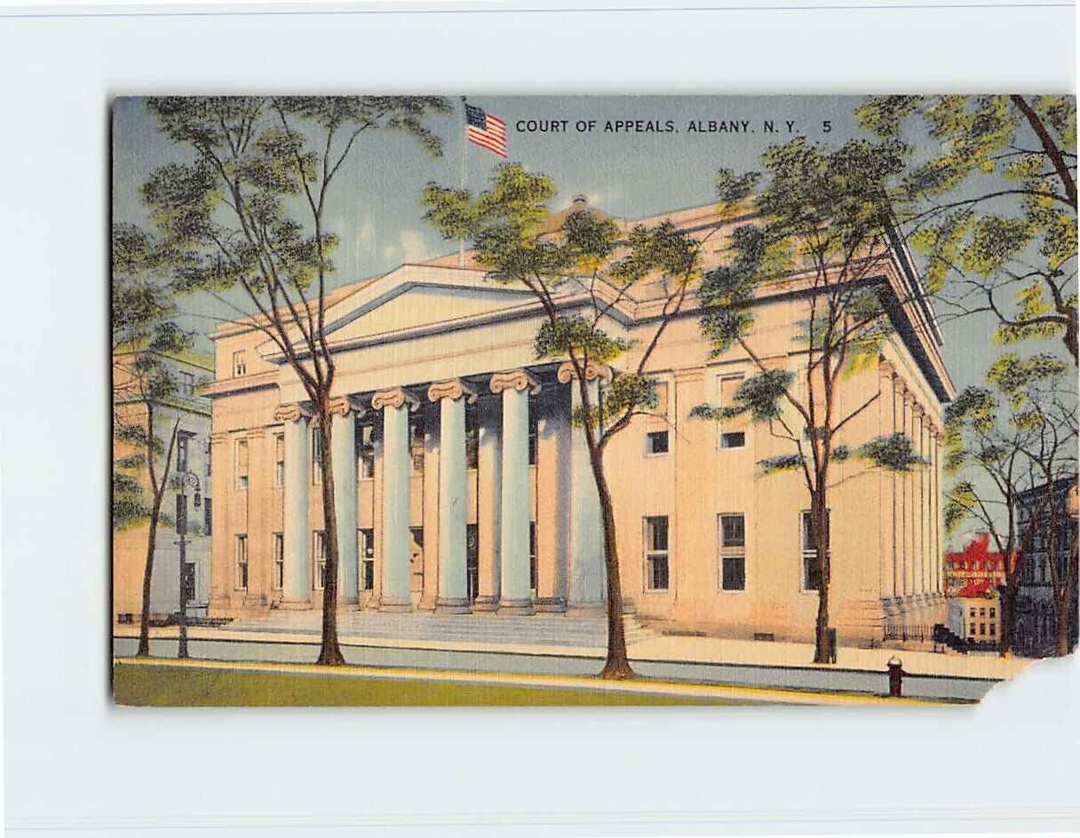 Postcard Court Of Appeals, Albany, New York