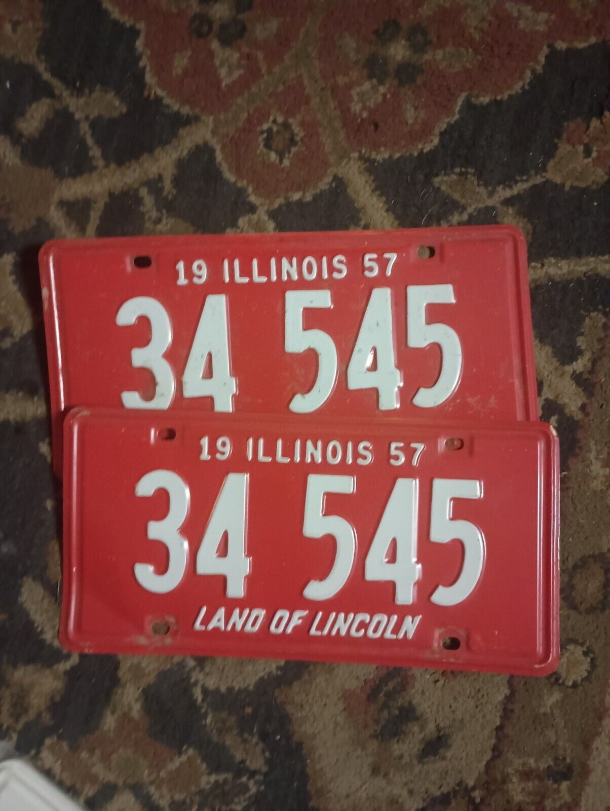 Illinois Licence Plate