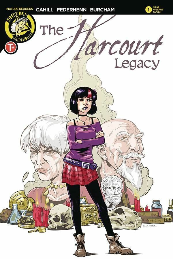 Harcourt Legacy #1 (Cvr B Cahill) Action Lab - Danger Zone Comic Book
