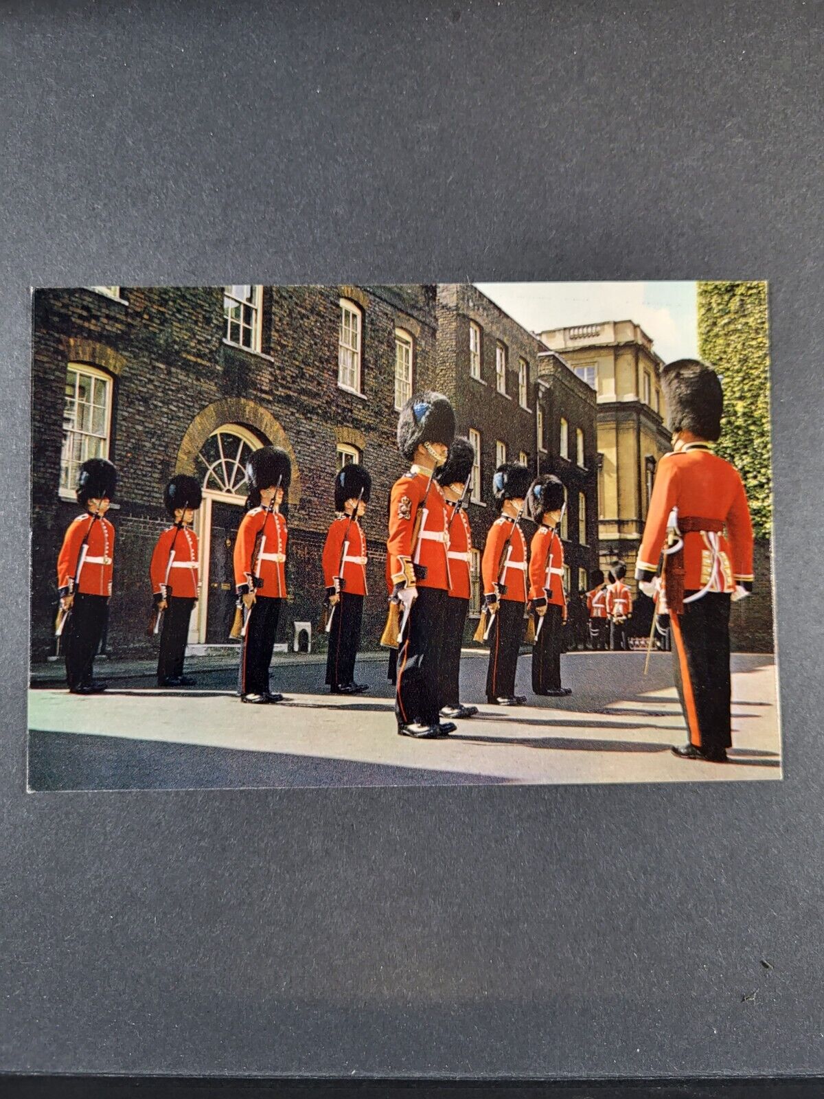 Postcard London England Irish Guards Vintage Divided Unposted