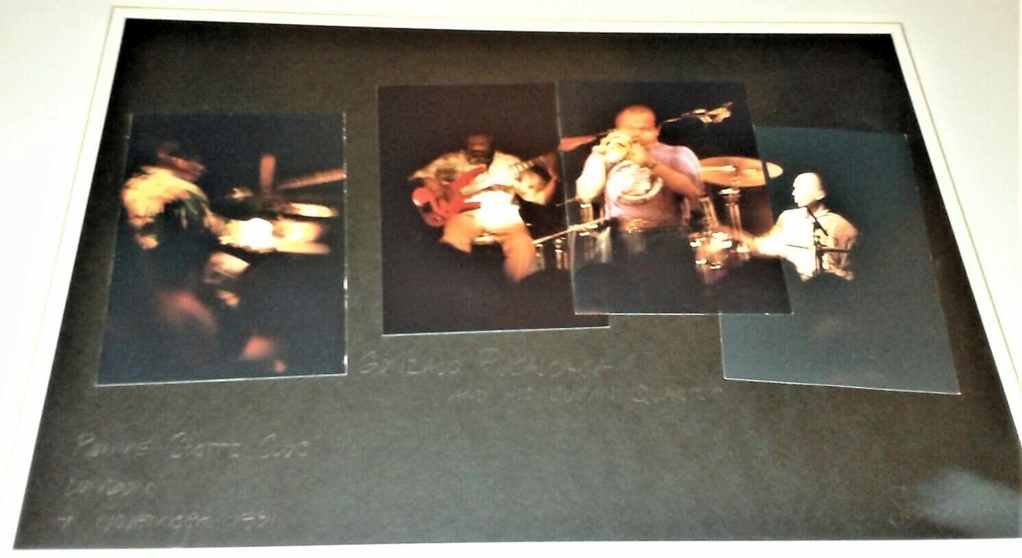 Ronnie Scott\'s Jazz - Photograph by Selwyn Price of Gonzalo Rubalcaba\'s Quartet
