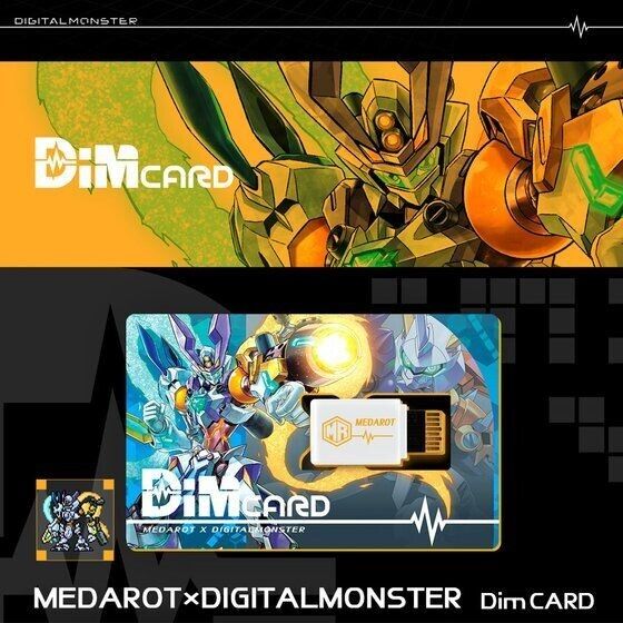 Digimon Vital Bracelet Dim Card Medarot x Digital Monster