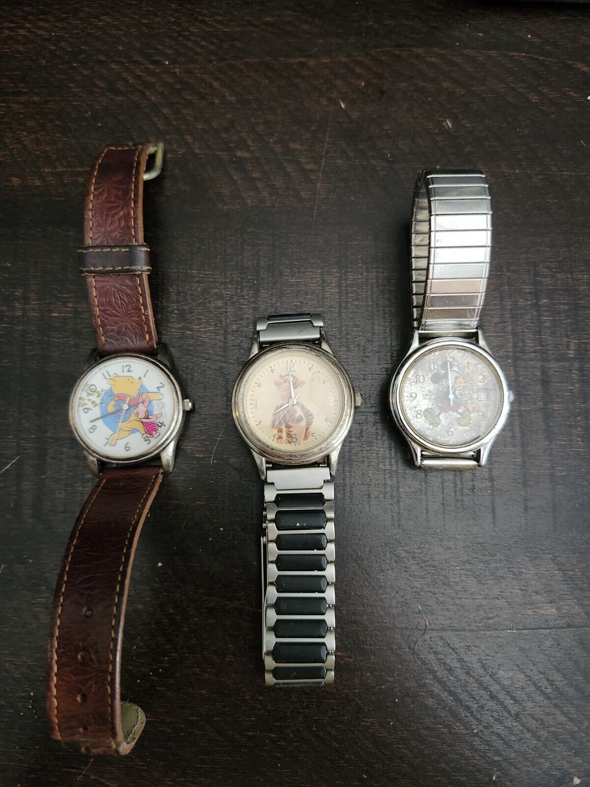 Vintage Disney Watch Lot Timex Disney Store