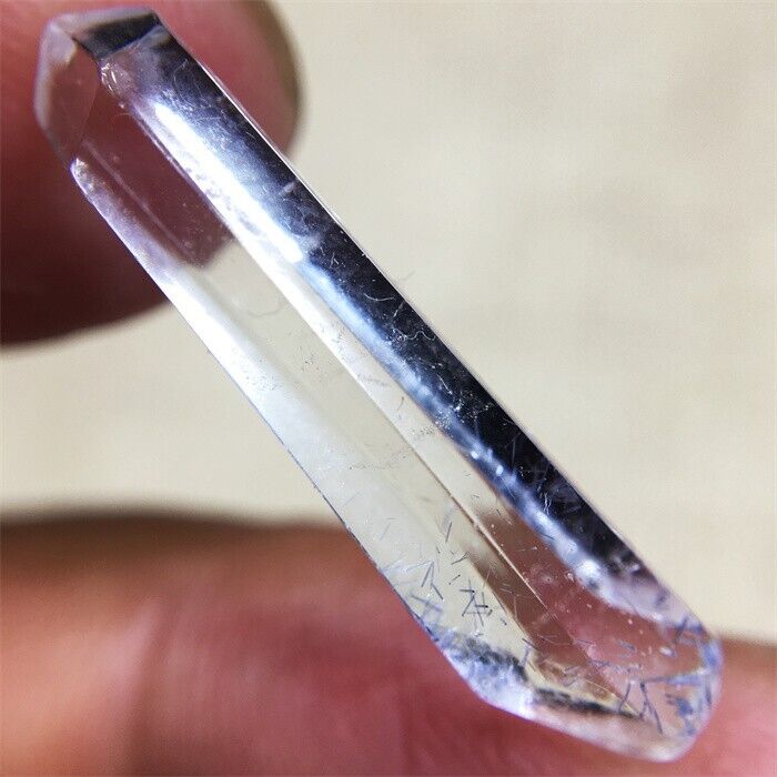 6.8Ct Very Rare NATURAL Beautiful Blue Dumortierite Crystal Specimen