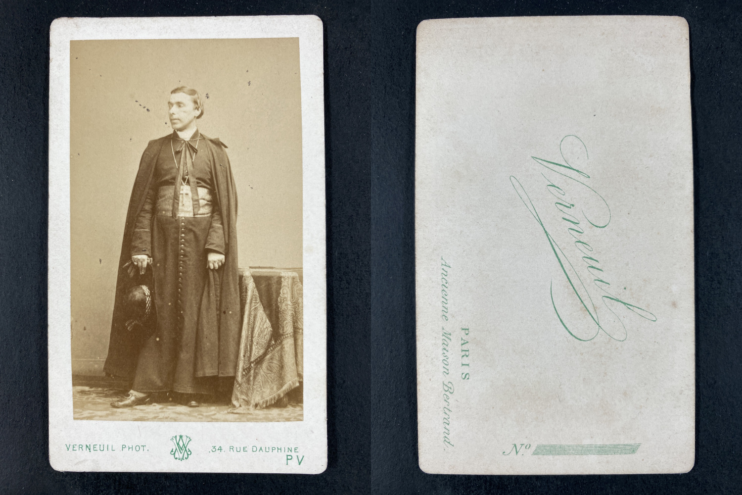 Verneuil, Paris, Monseigneur Louis-Gaston de Ségur, Prelate and Diplomat Vintage 