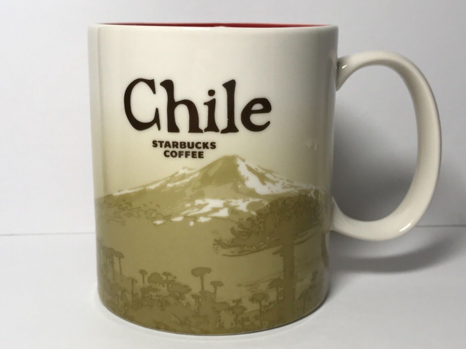 CHILE Starbucks South America Global Icon Series  Coffee Mug 16oz