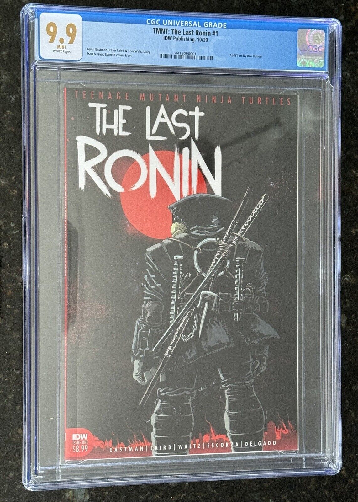 TMNT The Last Ronin #1 CGC 9.9 Cover A 1st Print