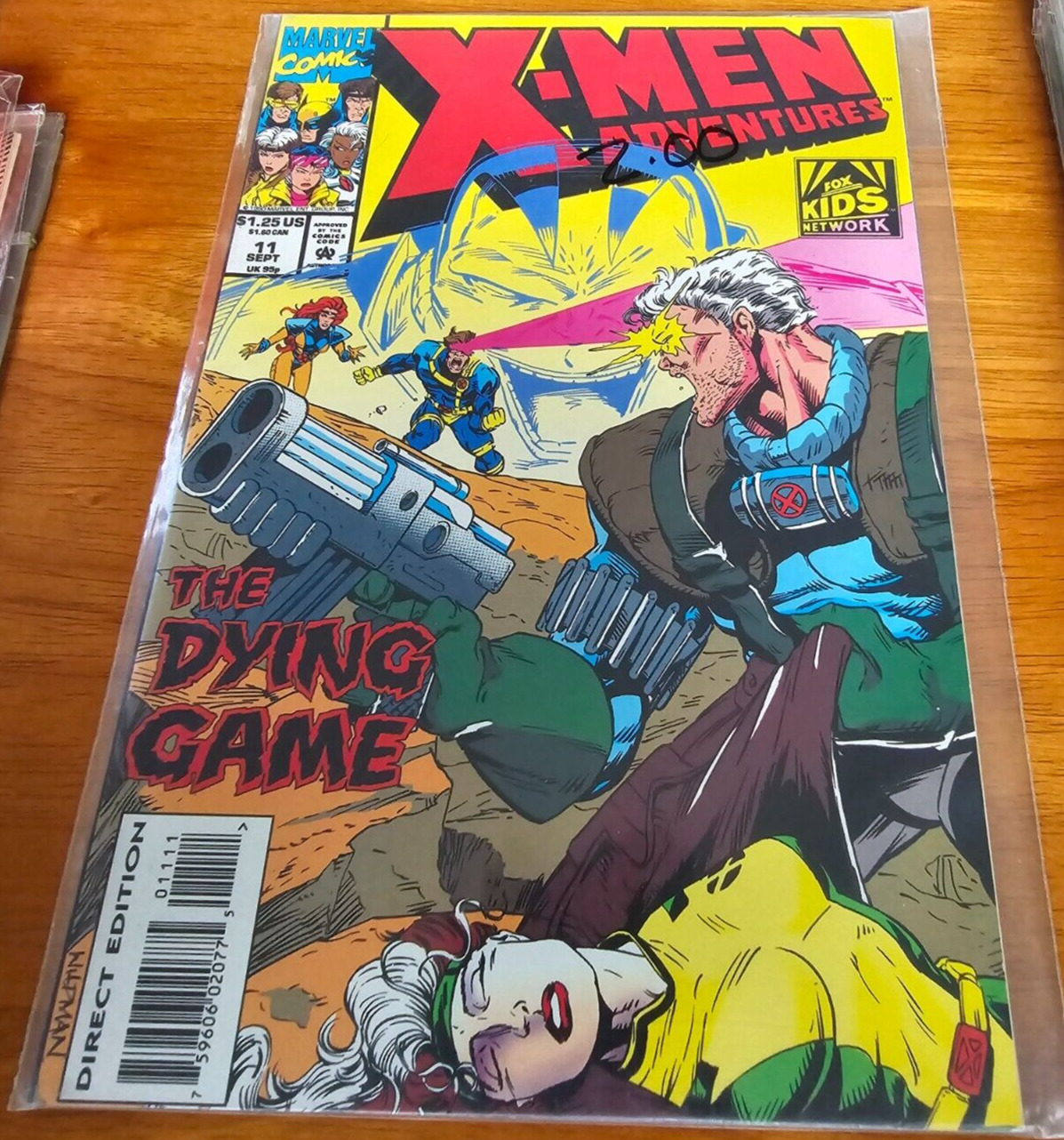 X-Men Adventures #11 Direct Edition Marvel Comics 1993