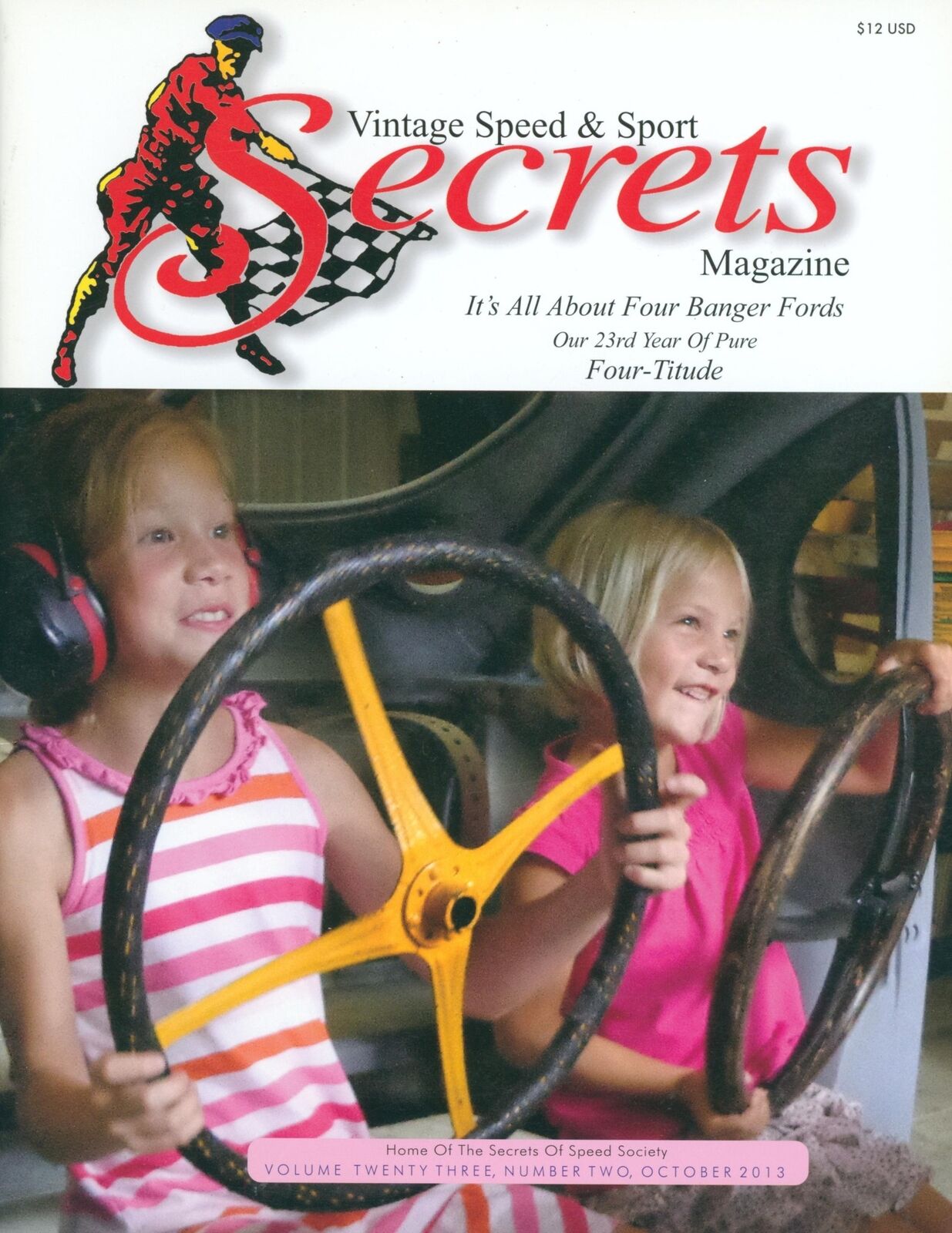 2013 Speed & Sport Secrets Four Banger Ford Automobile Magazine Speedster Car US